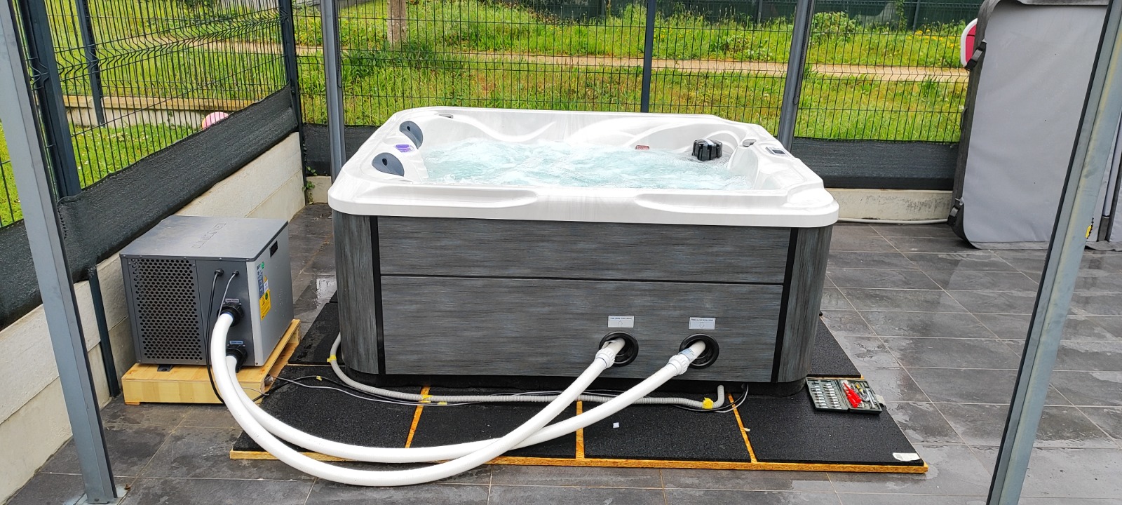 Installation spa & jacuzzi